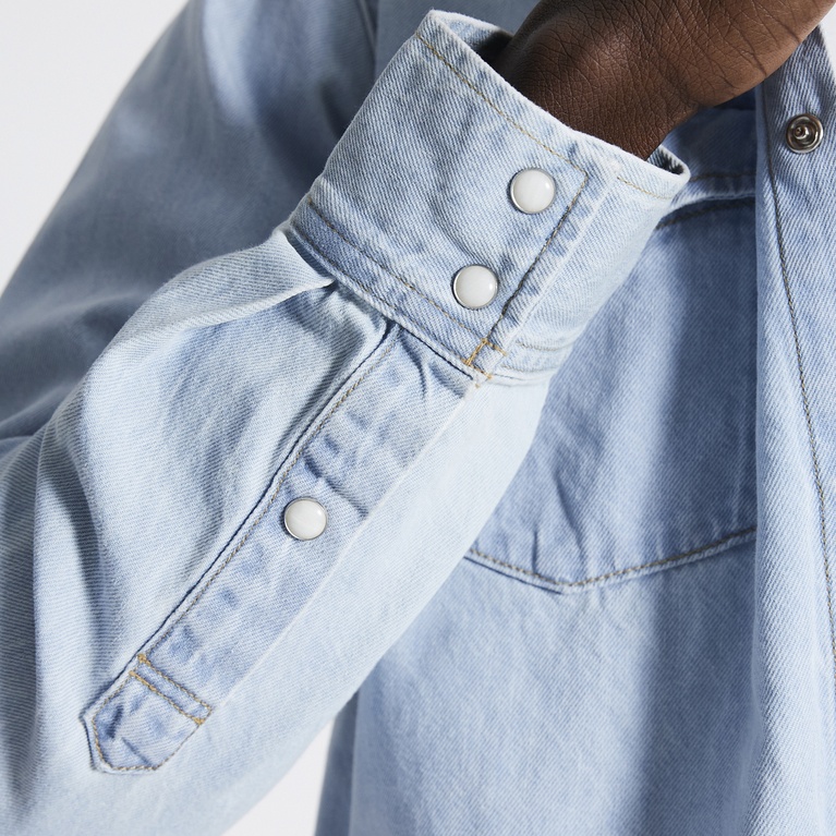 Denim shirt "Clint" Wash Lt